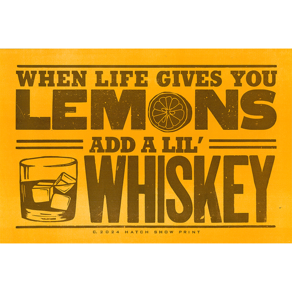 hyde誕生祭- LIVE Documentary Photo Book When Life Gives You Lemons Poster – Hatch Show Print