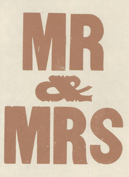 Mr. and Mrs. - Wedding Card Box Set