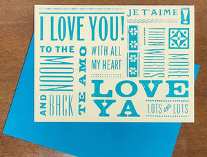 All Types of Love Card