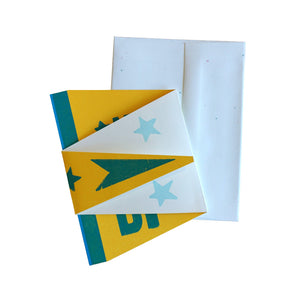 Happy Birthday Pennant Card