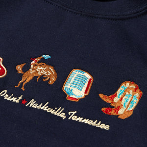 Hatch Embroidered Icon Sweatshirt