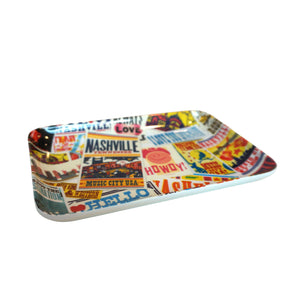 Hatch Poster Collage Trinket Tray