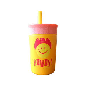 Howdy Smiley Cowboy Kid's Tumbler
