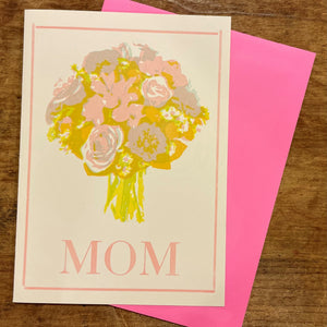 Mom Bouquet Greeting Card
