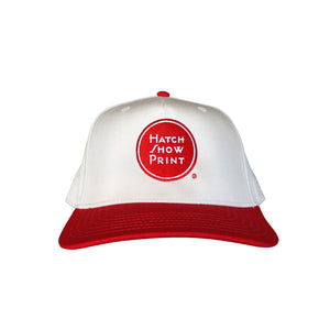 Natural/Red Hatch Logo Cap
