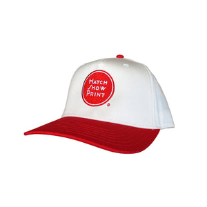 Natural/Red Hatch Logo Cap