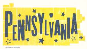 Pennsylvania State Poster