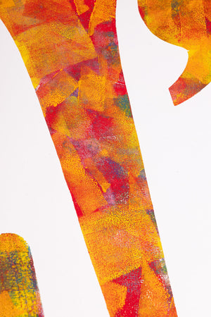 Hand Inked Exclamation Print