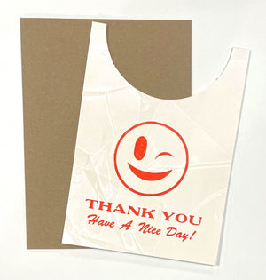 Thank You Bag Card