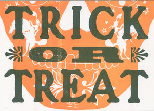 Trick or Treat Card