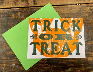 Trick or Treat Card