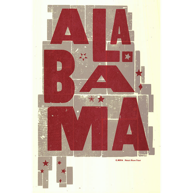 Alabama State Poster