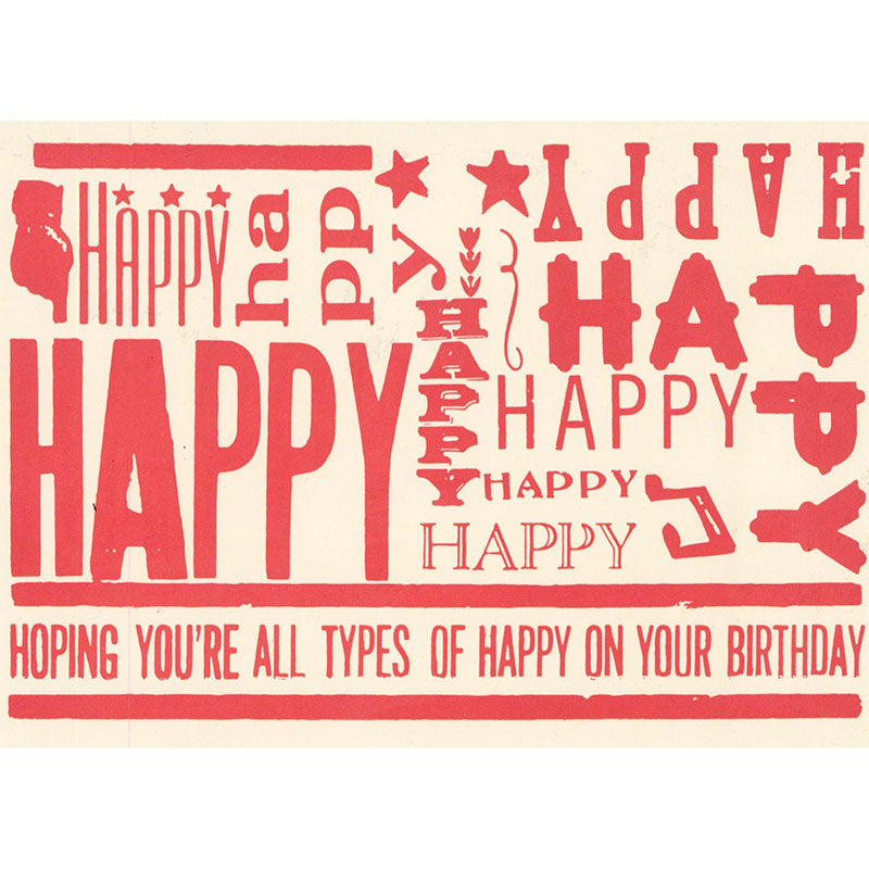 
            
                Load image into Gallery viewer, All Types of Happy Birthday Card
            
        
