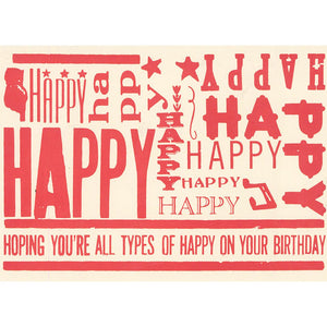 All Types of Happy Birthday Card