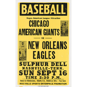 Chicago vs. New Orleans Poster