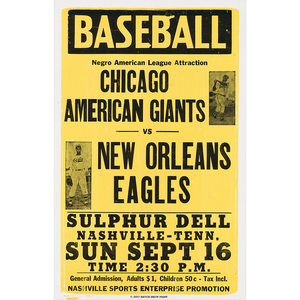 
            
                Load image into Gallery viewer, Chicago vs. New Orleans Poster
            
        