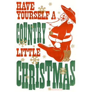 Country Little Christmas Poster