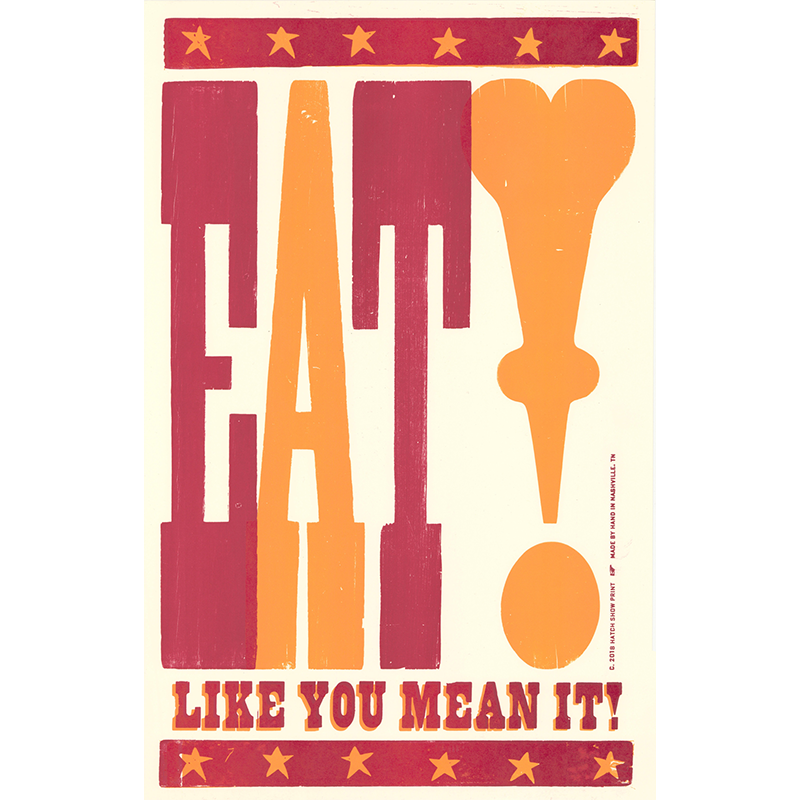 Eat Like You Mean It! Poster
