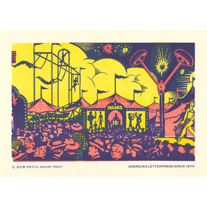 Freaks Window Card Poster