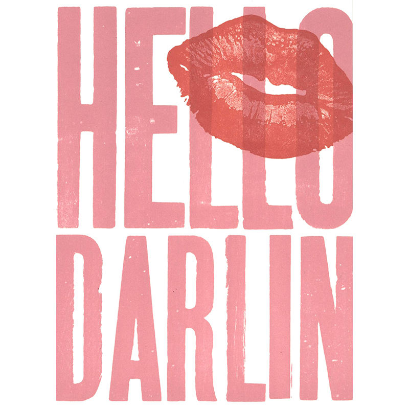 Hello Darlin' Card