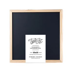 
            
                Load image into Gallery viewer, 15&amp;quot;x15&amp;quot; Black Chalkboard Magnetic Slate
            
        