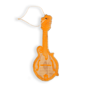 Mandolin Wooden Ornament