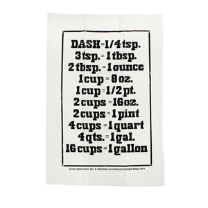 
            
                Load image into Gallery viewer, Measurement Tea Towel
            
        