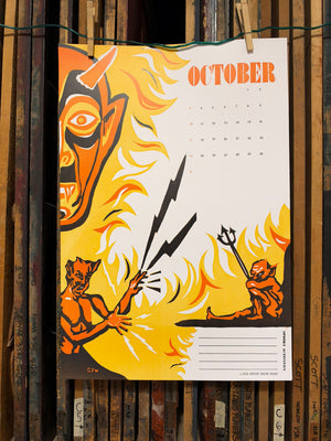2027 Limited Edition Hatch Show Print Calendar