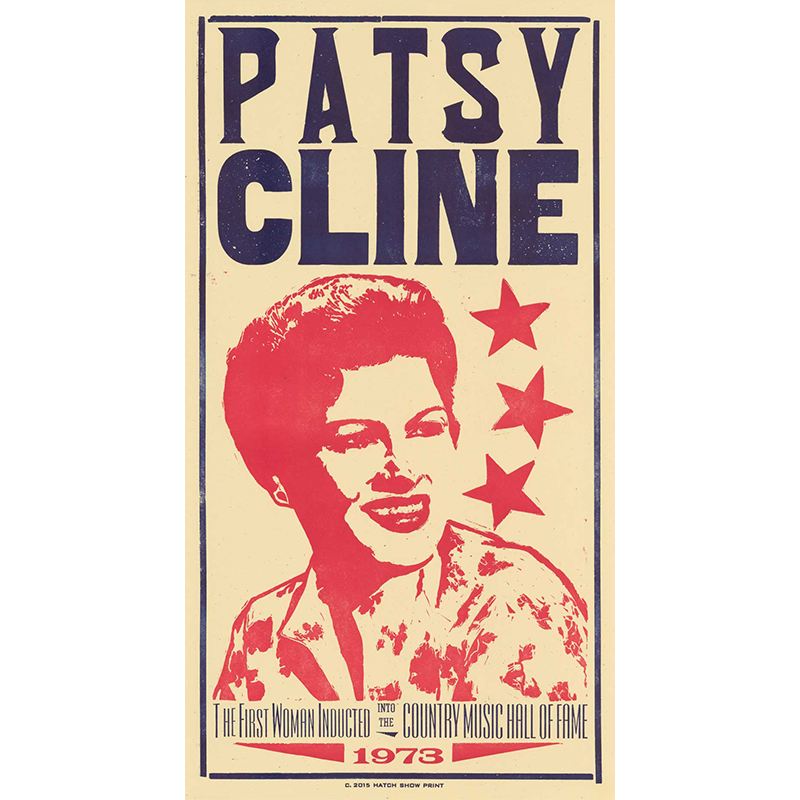 Patsy Cline Poster Hatch Show Print