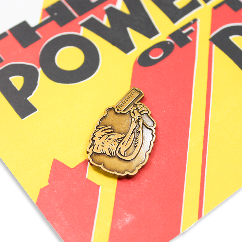 
            
                Load image into Gallery viewer, Power of the Press Brayer Enamel Pin
            
        