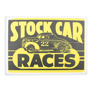 
            
                Load image into Gallery viewer, Stock Car Postcard Plaque
            
        