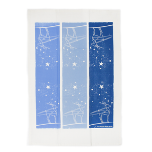 Reindeer Tea Towel