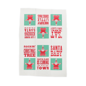 Santa Dish Towel