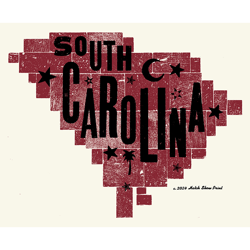 South Carolina State Poster