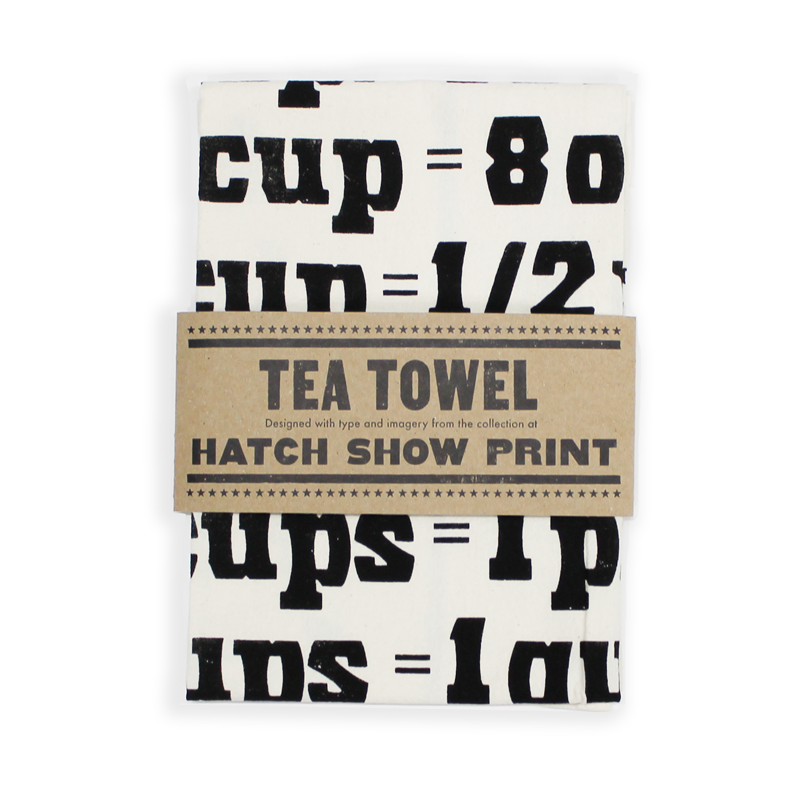 Measurement Tea Towel