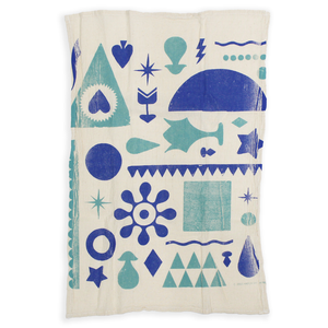 Hatch Shapes Tea Towel