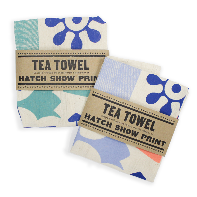 Hatch Shapes Tea Towel