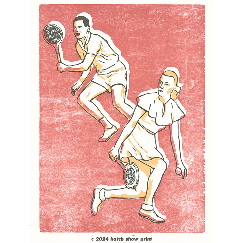 NEXUSVII × HATCH SHOW PRINT ネクサス7 ポスター Our Heart Belongs in Nashville – Hatch Show Print