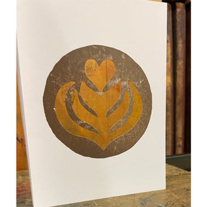 Thanks A-Latte Die Cut Card