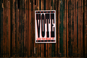 Vote Like You Mean It Poster
