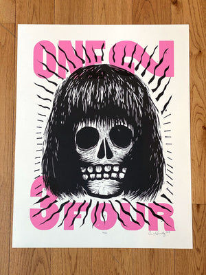 Carlos Hernandez - Ramones 1 2 3 4 Print