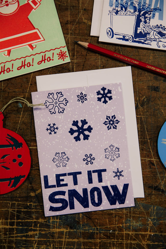 Let it Snow Greeting Card