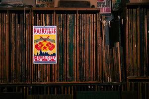 Nashville Music City USA Poster