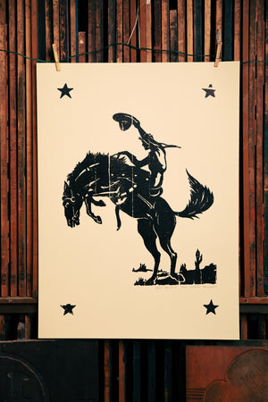 Black Rodeo Print