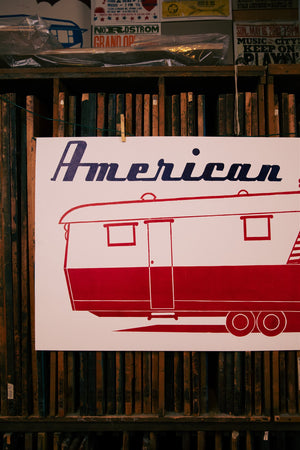 
            
                Load image into Gallery viewer, American Trailer 2-Sheet Print
            
        