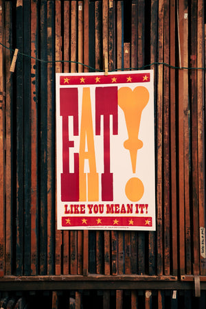 Eat Like You Mean It! Poster