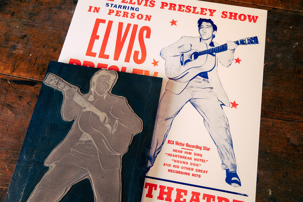 Elvis Presley Concert Poster