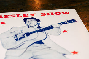 Elvis Presley Concert Poster