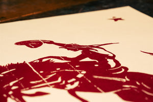 Red Rodeo Print