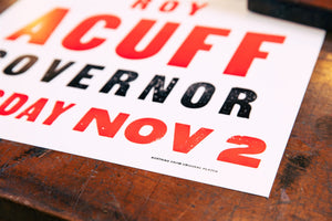 Acuff Governor Poster